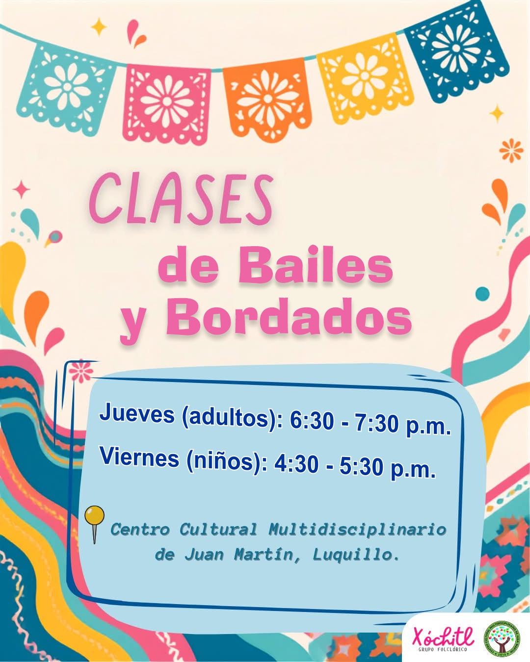 Xóchitl Grupo Folclórico Clases